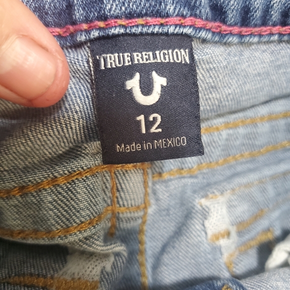 True Religion Bobby Shorts Size 12. - Picture 6 of 8